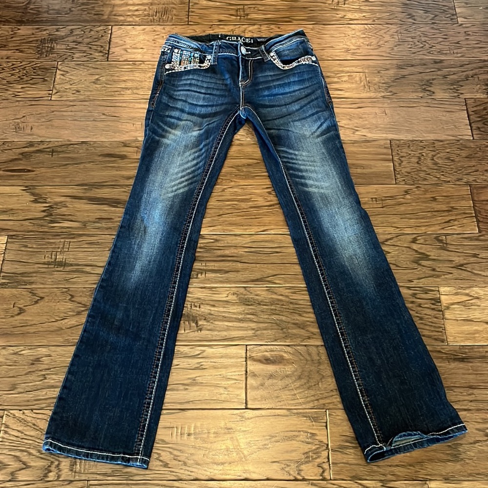 Grace In LA Bootcut Size 28